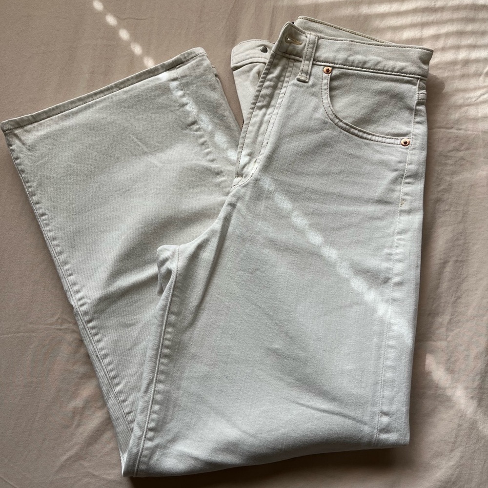 Gap white jeans